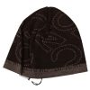 Chic Two-Tone Wool Blend Beanie - Image 3
