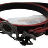 Maroon & Black Italian Leather Fashion Belt - Image 2