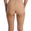 Beige Lace Panel Stretch Bodysuit - Image 3