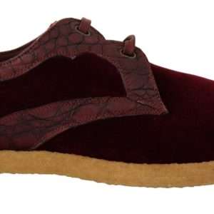Elegant Velvet and Exotic Leather Dress Shoes