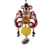 Multicolor Crystal Statement Necklace - Image 4