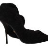 Chic Black Stretch Sock Boots - Image 6