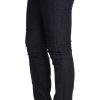 Chic Slim Fit Skinny Blue Jeans - Image 2