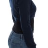 Chic Cashmere-Blend Cropped Sweater in Blue - Image 4