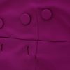 Stunning Silk Sleeveless Purple Blouse - Image 7