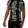 Elegant Floral Crewneck Tee for Men - Image 4