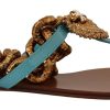 Chic Gladiator Flats with Heart Devotion Detail - Image 6