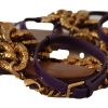 Purple Heart Chain Gladiator Flats - Image 4