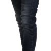 Chic Slim Fit Blue Washed Denim - Image 2