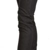 Chic Mid Waist Skinny Black Jeans - Image 2