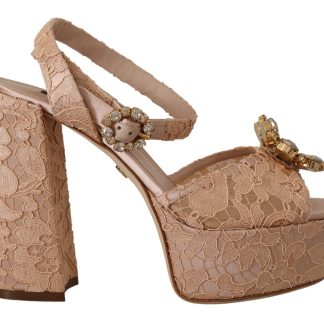 Elegant Pink Platform Heels