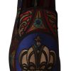Multicolor Jacquard Slide-On Loafer Slippers - Image 7