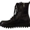 Elegant Black Leather Ankle Boots - Image 5