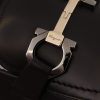Suave Black Leather Gancio Bit Loafers - Image 6