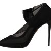 Elegant Black Stretch Socks Boots - Image 4