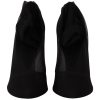 Elegant Black Stretch Socks Boots - Image 8