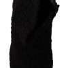 Elegant Black Mid-Calf Viscose Boots - Image 6