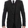 Elegant Gray Linen Slim Fit Blazer and Vest - Image 5