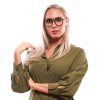 Sleek Black Full-Rim Designer Eyewear - Image 4