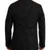Polka Dot Slim Double-Breasted Blazer - Image 3