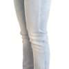 Chic Low Waist Skinny Light Blue Denim - Image 2