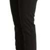 Chic Black Low Waist Skinny Denim - Image 2