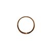 Chic Handmade Golden CZ Crystal Ring - Image 4