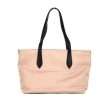 Small Rose Beige Logo Branded Econyl Nylon Tote Shoulder Handbag Purse - Image 2