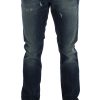Sleek Slim Fit Italian Denim Jeans - Image 2