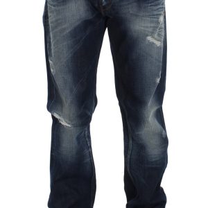 Authentic Regular Fit Blue Wash Jeans