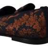 Elegant Floral Slip-On Loafers - Image 4
