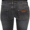 Slim Fit Green Diamond Blue Wash Jeans - Image 6