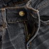 Slim Fit Green Diamond Blue Wash Jeans - Image 8