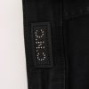 Sleek Slim Fit Designer Jeans in Classic Black - Image 8