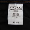 Chic Blue Regular Fit Designer Jeans - Image 8