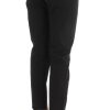 Chic Black Regular Fit Denim Jeans - Image 4