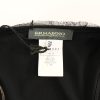 Black Nylon Lace Detail Mini Dress - Image 6