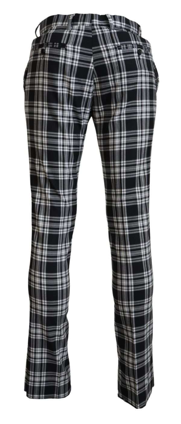 Elegant Black Pure Cotton Pants for Men - Image 3