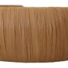 Exquisite Beige Viscose Diadem Headband - Image 2