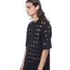 Black Cotton Men T-Shirt - Image 2