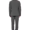 Gray Wool Men Suit - Image 3