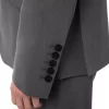 Gray Wool Men Suit - Image 4