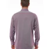 Burgundy Cotton Men Shirt - Image 4