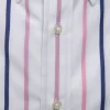 White Cotton Men's Shirt - Image 3
