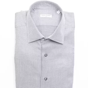 Beige Cotton Mens Shirt