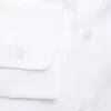 White Cotton Men Shirt - Image 4