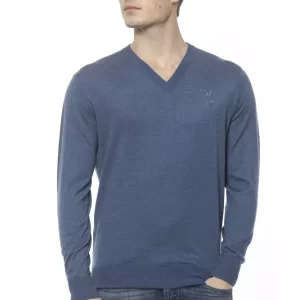 Elegant Cashmere V-Neck Men's Sweater