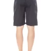 Black Cotton Men's Short - Image 3
