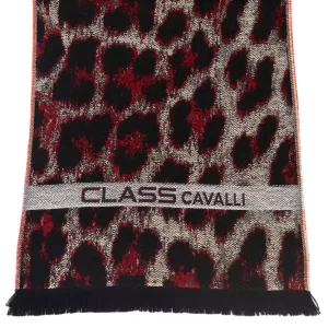 Burgundy Wool Men Scarf