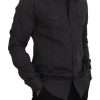 Elegant Gray Sicilia Slim Fit Dress Shirt - Image 5